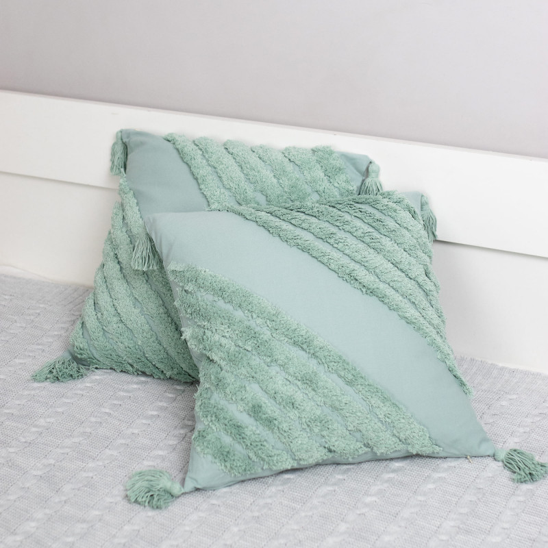 Набор декоративных подушек со съемным чехлом 45х45 см, 2 шт, RH 24107 SELENA